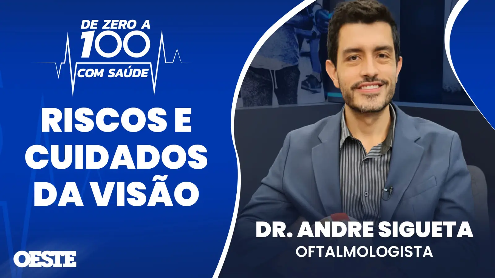 André Sigueta é especialista em cirurgia de catarata | Foto: Divulgação/Oeste