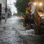 Frente fria traz tempestades que pode causar alagamentos
