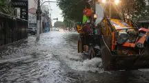 Frente fria traz tempestades que pode causar alagamentos
