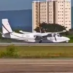Avião faz pouso ‘de barriga’ em Sorocaba (SP); veja o vídeo