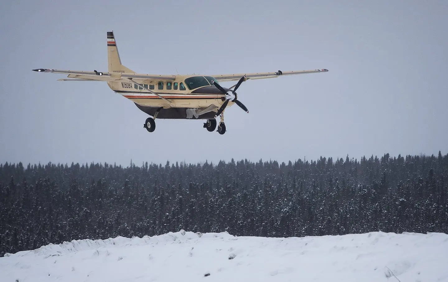 Autoridades do Alasca buscam o avião da Bering Air, que desapareceu entre Unalakleet e Nome | Foto: Reprodução/X