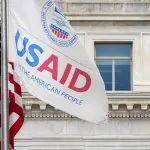 Bandeira da Agência dos Estados Unidos para o Desenvolvimento Internacional (Usaid) | Foto: Reprodução/Redes sociais