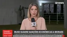 A jornalista Daniela Lima, da GloboNews, fez uma declaração errônea enquanto falava do embate entre Alexandre de Moraes e Rumble | Foto: Reprodução/Redes sociais