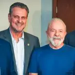 Presidente Lula com o vice-presidente Geraldo Alckmin, ministro da Agricultura, Carlos Fávaro, e Neri Geller nas eleições | Foto: Ricardo Stuckert/Presidência