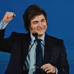 O presidente da Argentina, Javier Milei, obteve vitória com a aprovação, pelos deputados, de uma de suas promessas de campanha | Foto: Reprodução/X