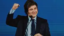 O presidente da Argentina, Javier Milei, obteve vitória com a aprovação, pelos deputados, de uma de suas promessas de campanha | Foto: Reprodução/X