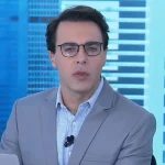Foto de Rafael Colombo no Jornal da Manhã da Jovem Pan