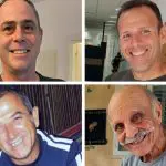 Corpos de Tsahi Idan, Ohad Yahalomi, Itzik Elgarat e Shlomo Mantzur foram devolvidos pelo Hamas | Foto: The Times of Israel/Reprodução
