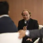 Rodrigo Agostinho, presidente do Ibama, durante o lançamento do Relatório Anual do Desmatamento no Brasil 2023, em Brasília, DF (28/5/2024) | Foto: Marcelo Camargo/Agência Brasil
