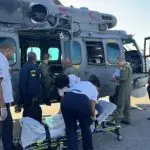 Ucraniano foi disgnosticado pelo sistema de telemedicina do Salvamar Sudeste | Foto: Divulgação/Marinha do Brasil