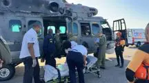 Ucraniano foi disgnosticado pelo sistema de telemedicina do Salvamar Sudeste | Foto: Divulgação/Marinha do Brasil