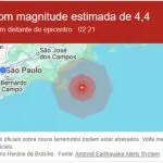 Aviso de terremoto foi recebido por moradores nesta sexta-feira, 14 | Foto: Reprodução/X