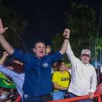 Lula e Eduardo Paes participam de caminhada no bairro de Pe. Miguel, zona oeste do Rio de Janeiro, em 20.10.2022