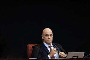 Ministro Alexandre de Moraes na sessão da 1ª Turma do STF (25/2/2025) | Foto: Rosinei Coutinho/STF