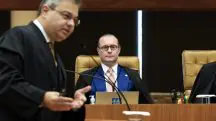 Ministro Cristiano Zanin, em sessão plenária do STF no dia 27.02.2025