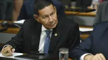 Senador Hamilton Mourão (Republicanos-RS) sai em defesa de Bolsonaro | Foto: Jefferson Rudy/Agência Senado
