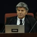 PT - Ministro Luiz Fux na 1ª Turma do STF, que julga denúncia sobre o núcleo 1 da suposta trama de golpe de Estado