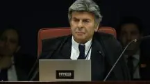 PT - Ministro Luiz Fux na 1ª Turma do STF, que julga denúncia sobre o núcleo 1 da suposta trama de golpe de Estado