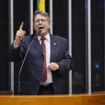 Deputado federal Bibo Nunes afirmou que ‘o bem sempre vence o mal’ e que a ‘anistia vai ser aprovada’ | Foto: Pablo Valadares/Câmara dos Deputados