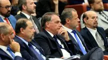 Bolsonaro e parte da sua equipe de advogados | Foto: Rosinei Coutinho/STF