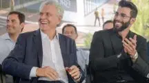 Ronaldo Caiado e Gusttavo Lima: em 2026, parceria independentemente da afiliação partidária do cantor | Foto: Reprodução/Redes sociais