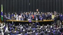 Maioria dos deputados ouvidos pelo jornal Estadão é a favor da anistia; projeto de lei já tem adesão suficiente para entrar em regime de urgência na Câmara | Foto: Câmara dos Deputados/Divulgação