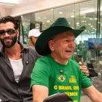 Cantor Gusttavo Lima e Luciano Hang, dono da Havan
