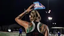 A atleta trans Sadie Schreiner tem acumulado recordes em competições femininas | Foto: Reprodução/Instagram