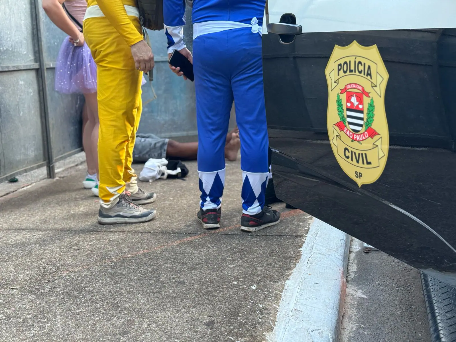 Vídeos divulgados pela Secretaria de Segurança Pública de São Paulo mostram os cidadãos agradecendo aos policiais pela ação contra os bandidos | Foto: Divulgação/Secretaria de Segurança Pública de São Paulo