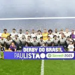 Partida entre Corinthians e Palmeiras, válida pela final do Campeonato Paulista, na Neo Química Arena, em São Paulo - 28/3/2025 | Eduardo Carmim/Agência o Dia/Estadão Conteúdo