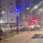 Vazamento em rede de esgoto causou infiltração e abertura de buraco no calçadão, diz Prefeitura | Foto: Reprodução/Redes sociais