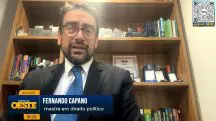 Fernando Capano afirma que a licença parlamentar, pedida por Eduardo Bolsonaro, é um direito constitucional dado a todos os parlamentares brasileiros | Foto: Reprodução/Revista Oeste