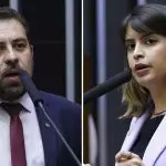 Boulos alegou que ficou sem internet. Já Tabata votou favoravelmente à continuação das emendas de relator | Foto: Pablo Valadares/Câmara dos Deputados