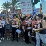 Familiares de reféns seguem com protestos em busca de solução para impasse no cessar-fogo e consequente liberdade de parentes | Foto: Reprodução/Twitter/X