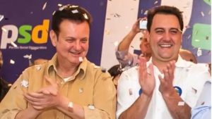 Kassab e Ratinho Júnior
