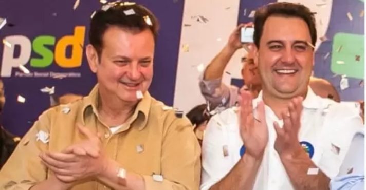 Kassab e Ratinho Júnior