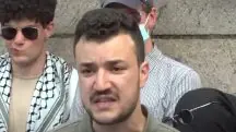 Khalil prisão manifestação Columbia Trump palestino
