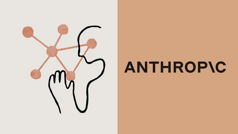Logo da Anthropic, empresa de IA que recebeu aporte bilionário