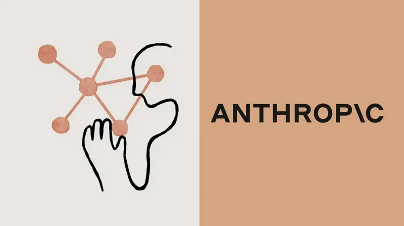Logo da Anthropic, empresa de IA que recebeu aporte bilionário