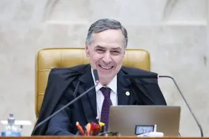 Ministro Luís Roberto Barroso, durante sessão do STF - 20/02/2025 | Foto: Antonio Augusto/STF