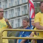 O pastor Silas Malafaia em discurso ao lado do ex-presidente Jair Bolsonaro | Foto: Reprodução/YouTube/Silas Malafaia