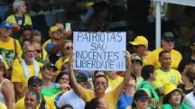 Manifestantes pedem anistia aos presos do 8 de janeiro | Foto: Igor Villas Bôas/Revista Oeste