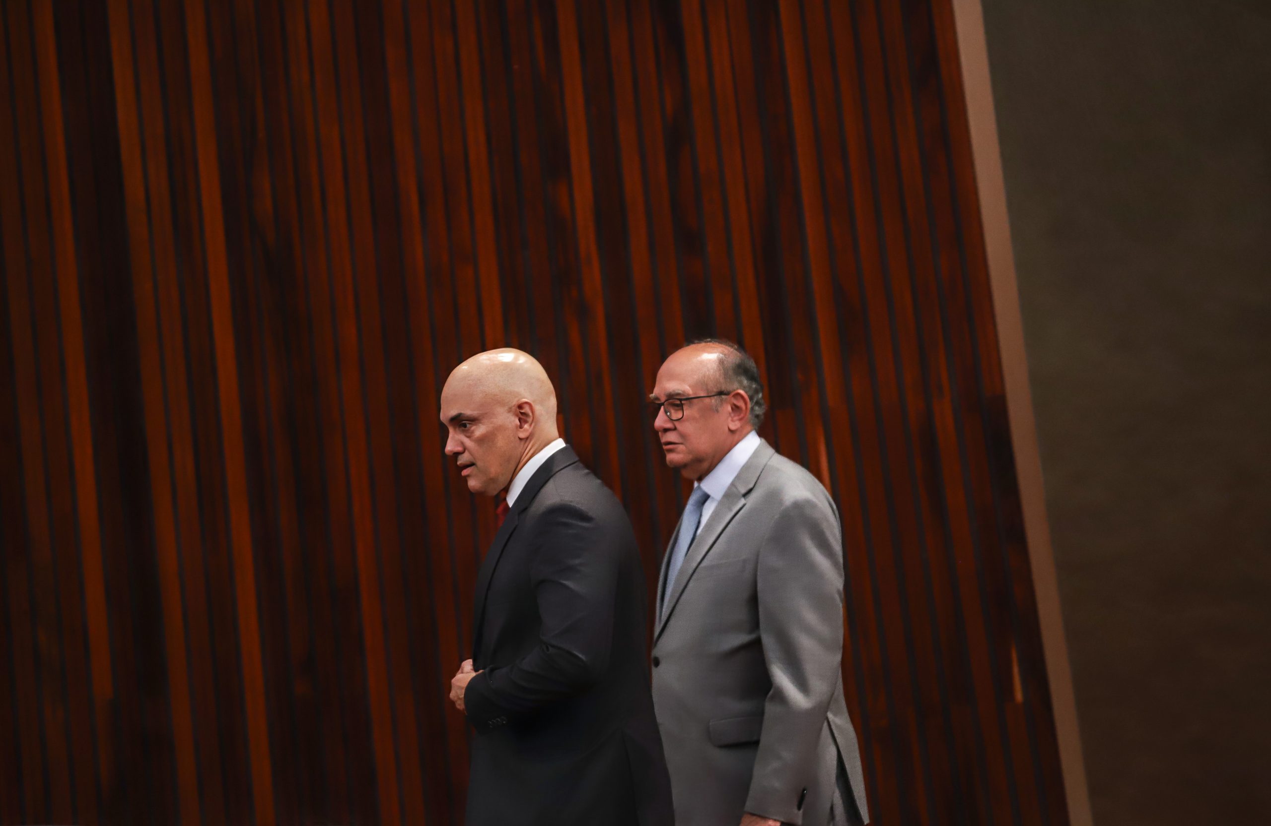 Ministros do STF Alexandre de Moraes e Gilmar Mendes | Foto: Antônio Cruz/Agência Brasil
