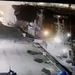 Navio petroleiro Olavo Bilac colide com 3 embarcações da Marinha