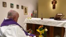 Primeira foto Papa Francisco depois da internação