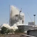 Prédio desaba depois de forte terremoto atingir Tailândia, Mianmar e China