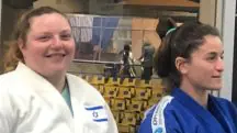 Raz Hershko e Timna Nelson-Levy judocas Israel no Brasil