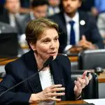 Tereza Cristina (PP-MS), líder da bancada do Partido Progressista em Mato Grosso do Sul, também é signatária da nota que manifesta veemente oposição ao aumento do Imposto sobre Operações Financeiras (IOF) | Foto: Geraldo Magela/Agência Senado