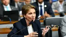 Tereza Cristina (PP-MS), líder da bancada do Partido Progressista em Mato Grosso do Sul, também é signatária da nota que manifesta veemente oposição ao aumento do Imposto sobre Operações Financeiras (IOF) | Foto: Geraldo Magela/Agência Senado