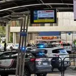 GATE está no Terminal Pinheiros para atender chamado de bomba | Foto: Reprodução/X